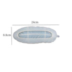 Storage Box - Decorative Crystal Dropper Feather Plate Wings Tray