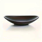 Storage Box - Melamine Black Oval