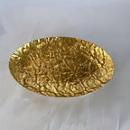 Storage Tray - Hammered Golden Metal