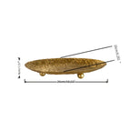 Storage Tray - Hammered Golden Metal
