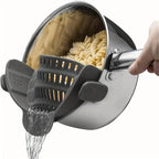 Strainer - Adjustable Silicone Clip On