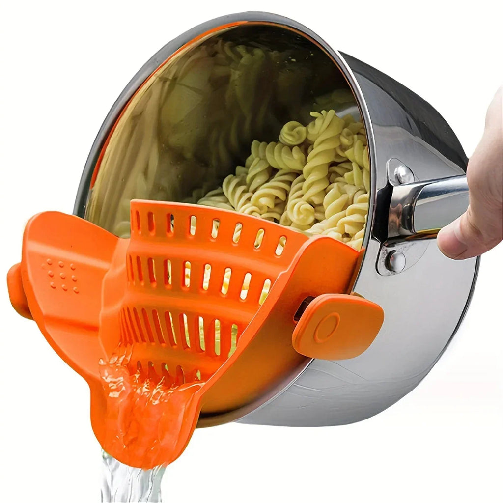 Strainer - Adjustable Silicone Clip On