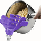 Strainer - Adjustable Silicone Clip On