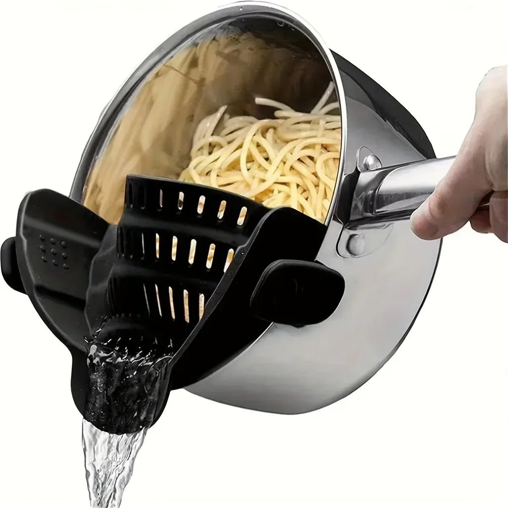 Strainer - Adjustable Silicone Clip On