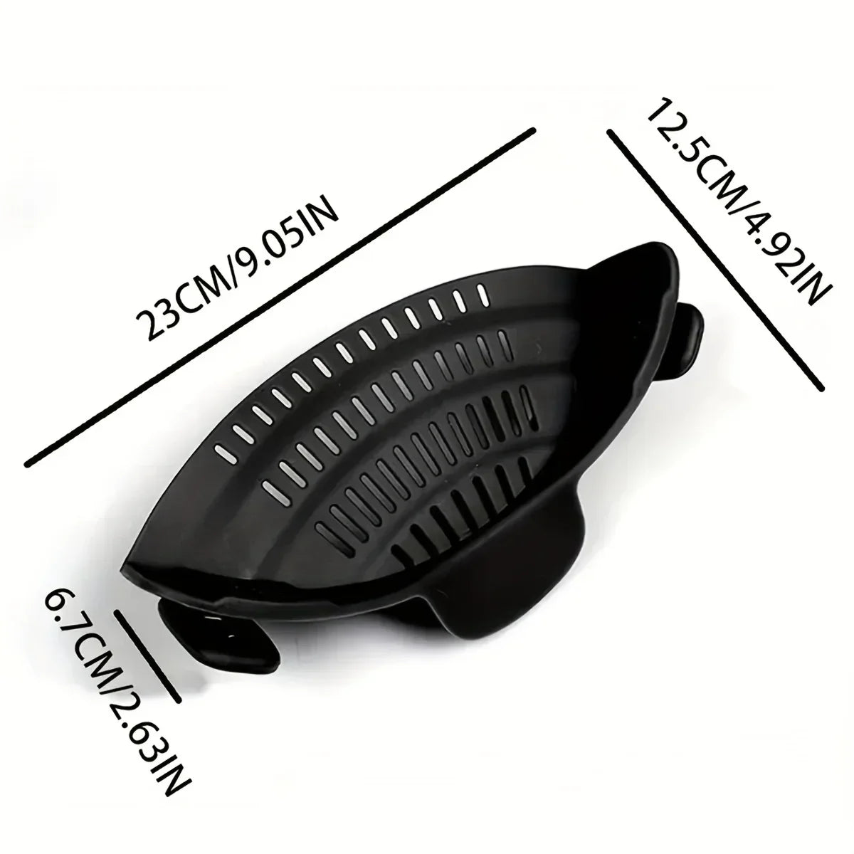 Strainer - Adjustable Silicone Clip On