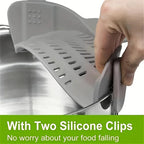 Strainer - Adjustable Silicone Clip On