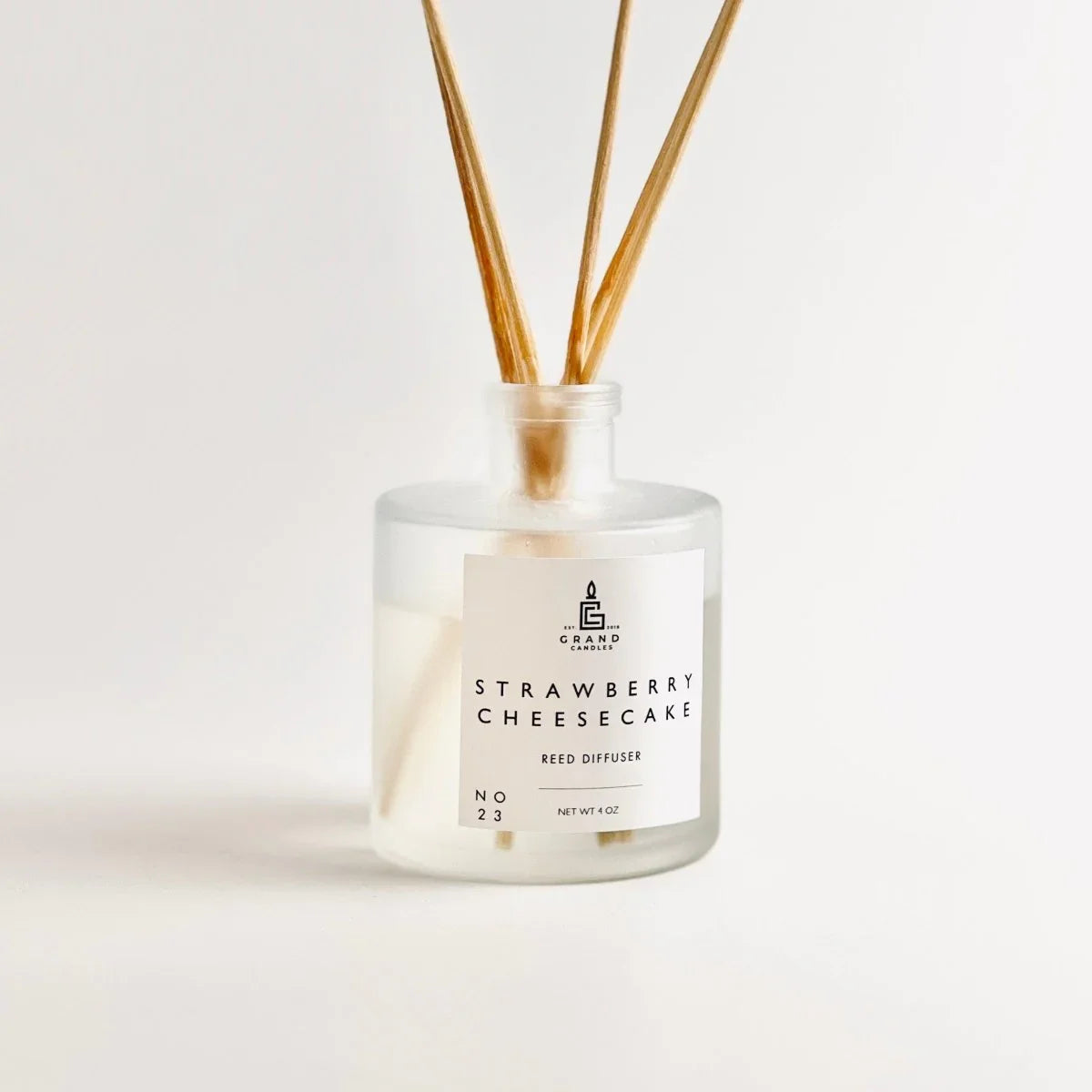 Strawberry Cheesecake Reed Diffuser Grand Candles LLC