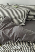Striped Bedding Set / Blue Ever Lasting