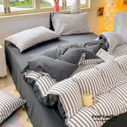 Striped Bedding Set / Blue Ever Lasting