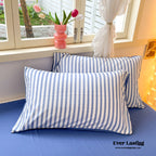 Striped Bedding Set / Blue Ever Lasting