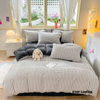 Striped Bedding Set / Blue Ever Lasting