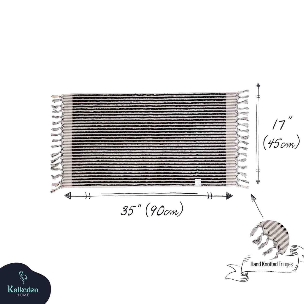 Striped Hand Towel