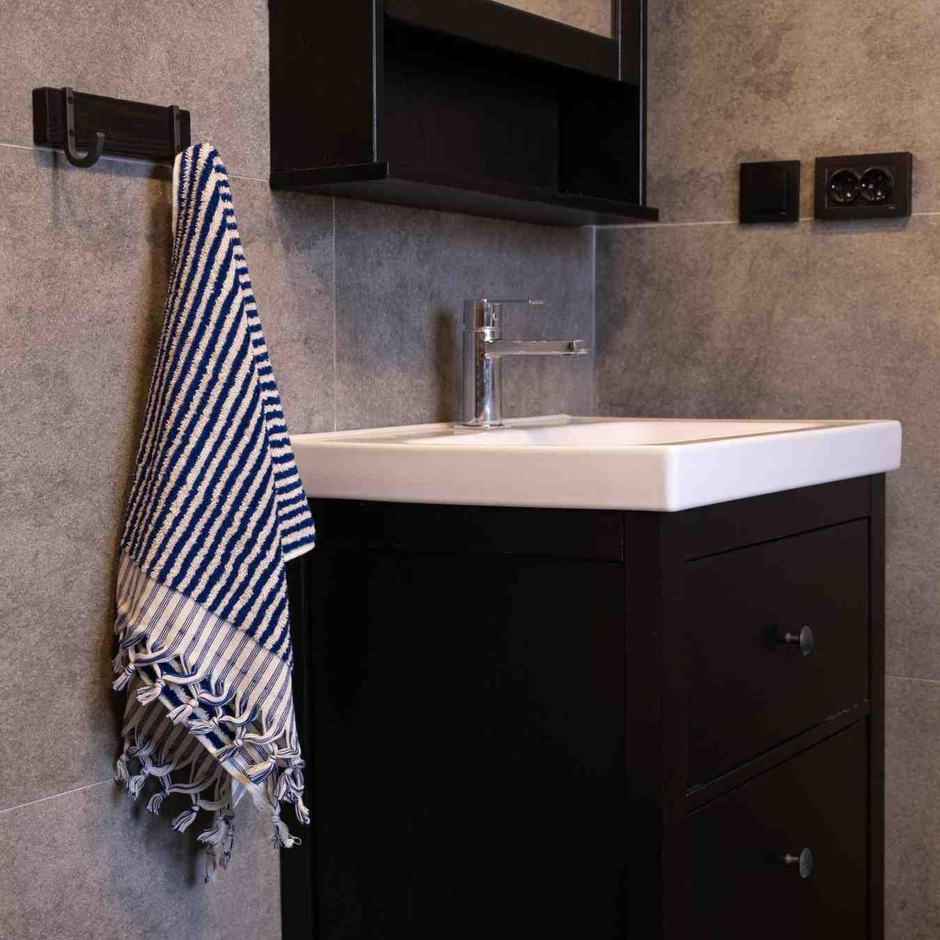 Striped Hand Towel