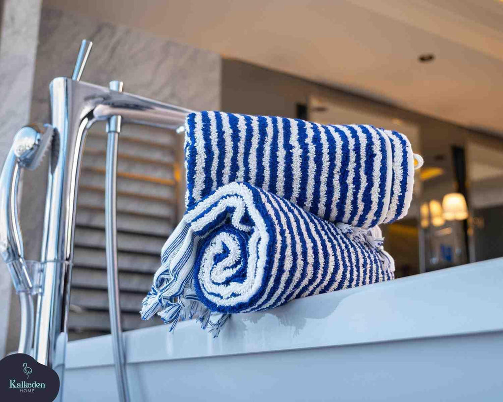 Striped Hand Towel