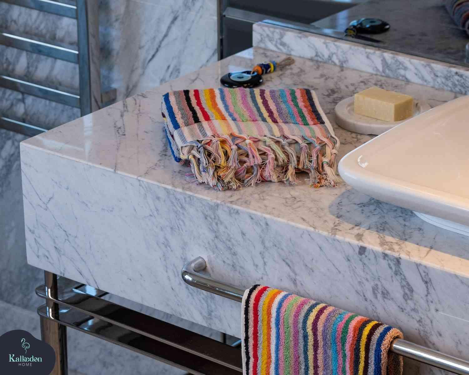 Striped Hand Towel