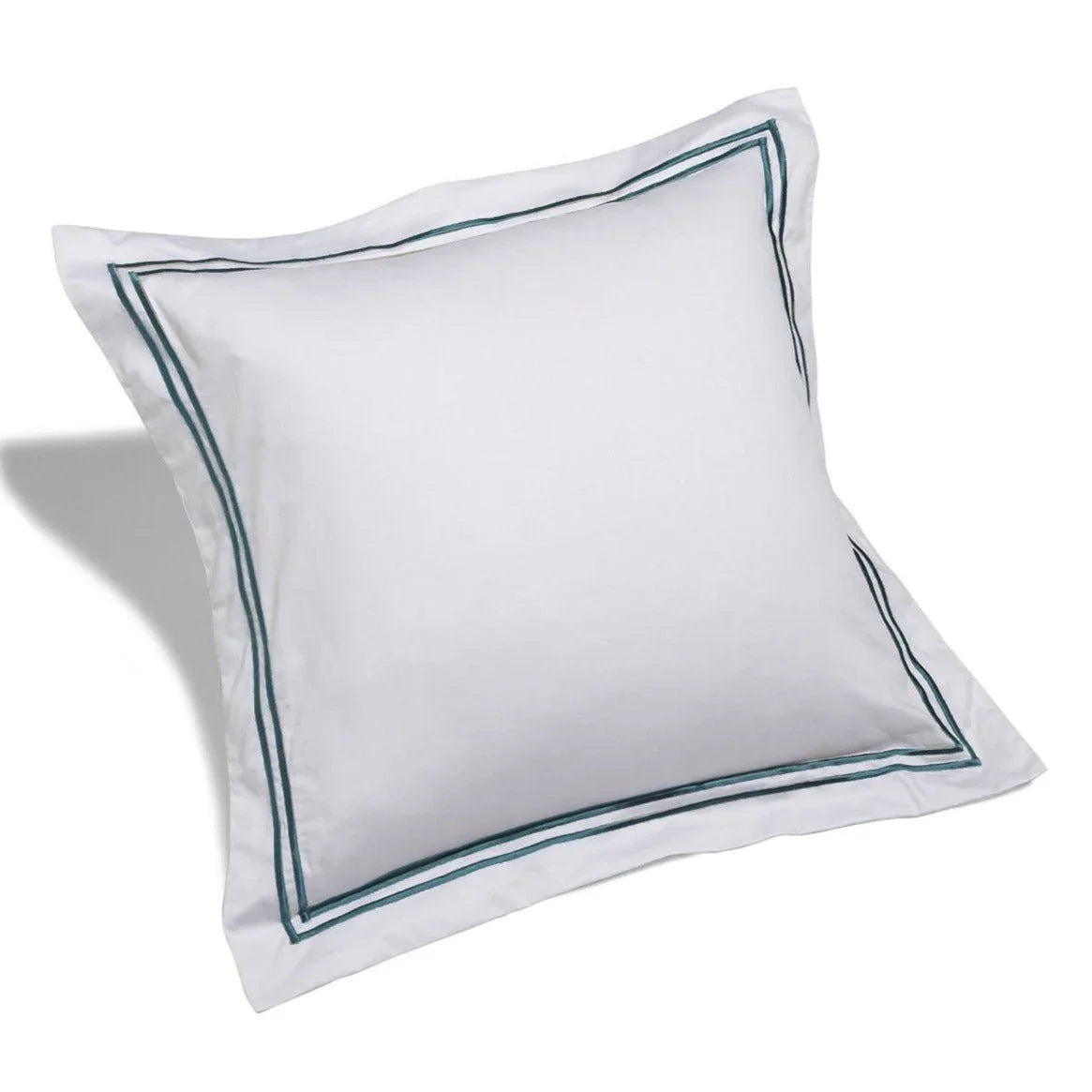 600 Thread Count Double Stripe Euro Sham Pairs Mélange Home