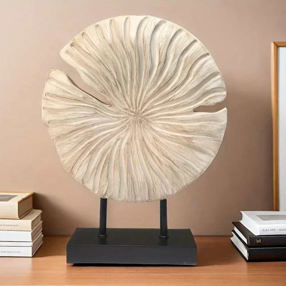 [Suitable Shell Craft for Home] Abstract Conch Screen A Nordic-style Shell Craft Ornament, A Modern Luxury Home Decoration Made Of Resin, Suitable For Living Room, Wine Cabinet, TV Cabinet, And Desk - House Of Avana