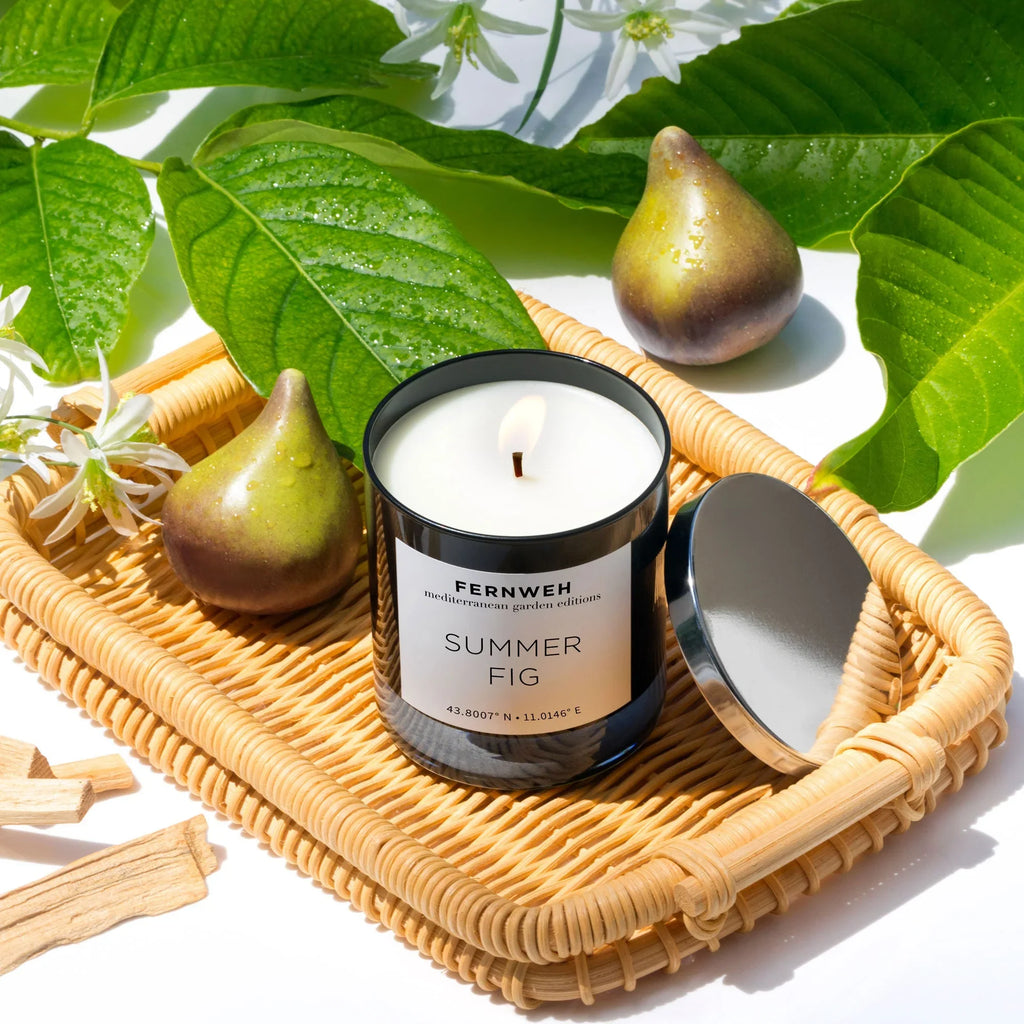 Summer Fig Scented Soy Candle Fernweh Editions