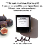Summer Fig Scented Soy Candle Fernweh Editions