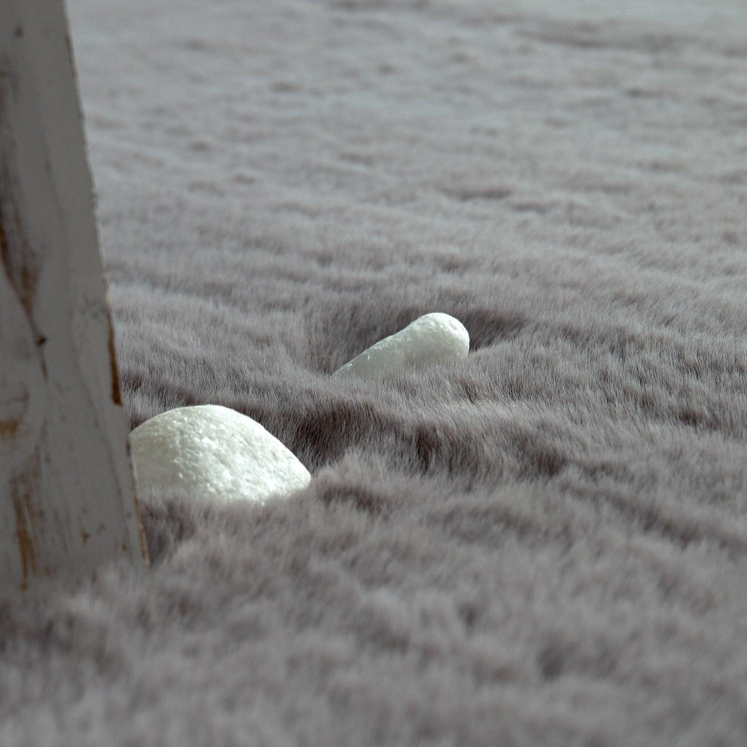 Super Soft Area Rug Fluffy High Pile Cosy Luxurious Touch in Solid Anthracite RugYourHome