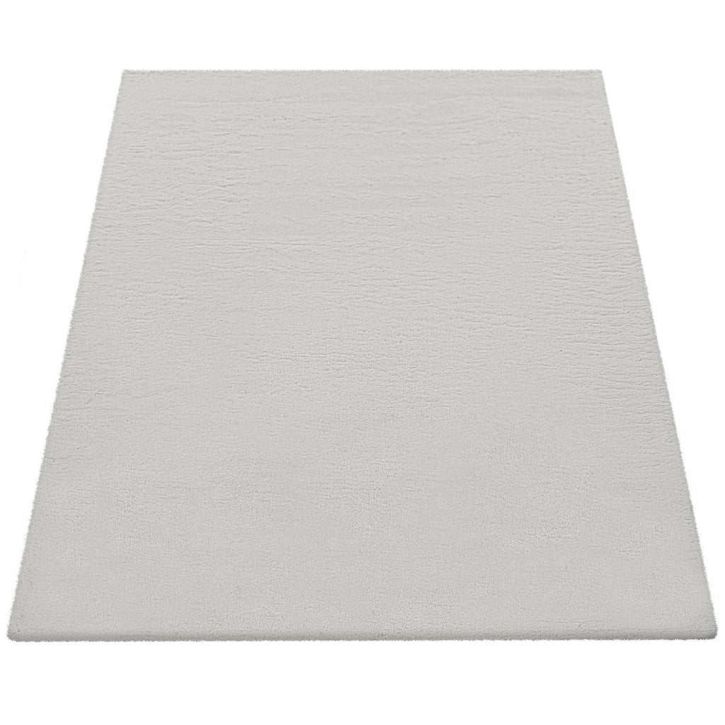 Super Soft Area Rug Fluffy High Pile Cosy Luxurious Touch in Solid Cream RugYourHome