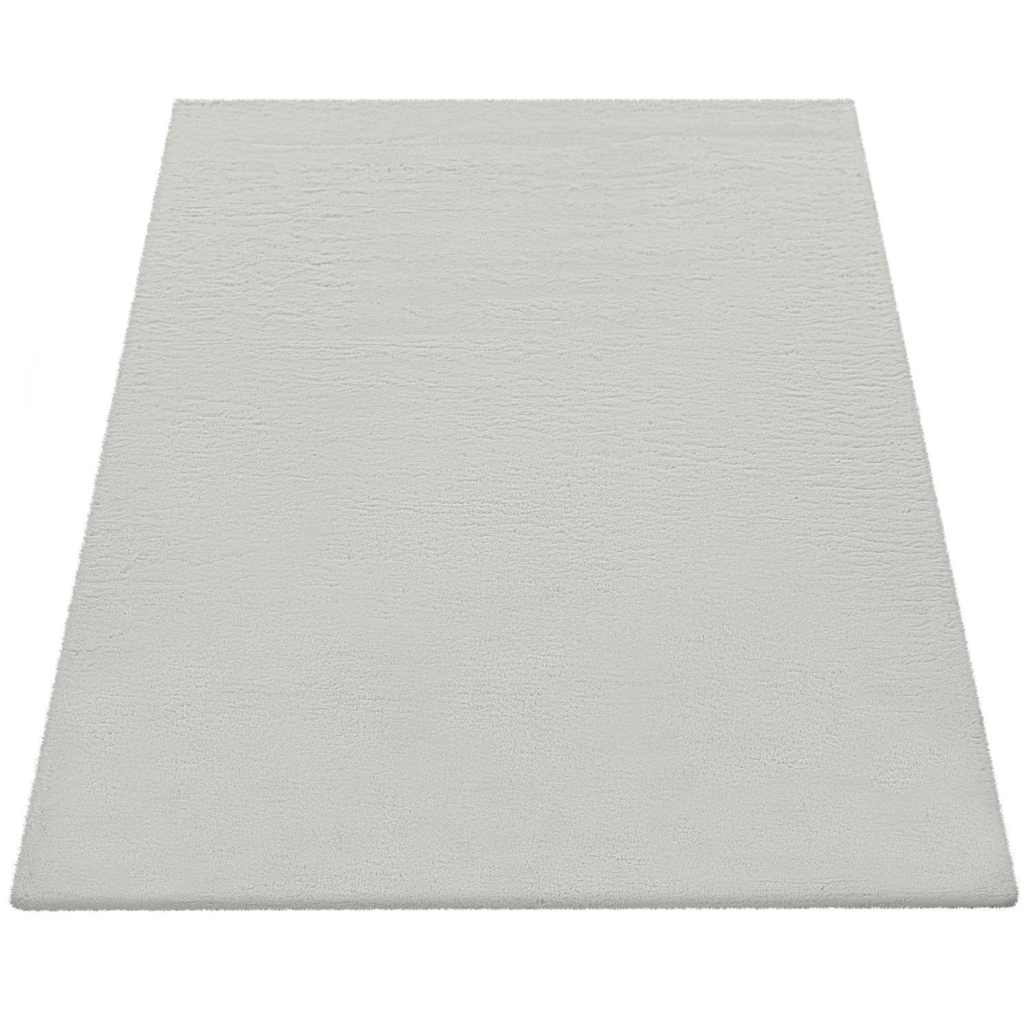 Super Soft Area Rug Fluffy High Pile Cosy Luxurious Touch in Solid Cream RugYourHome