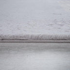 Super Soft Area Rug Fluffy High Pile Cosy Luxurious Touch in Solid Grey RugYourHome