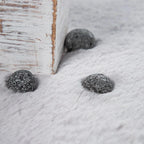 Super Soft Area Rug Fluffy High Pile Cosy Luxurious Touch in Solid Grey RugYourHome
