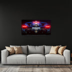 Supercar Rear View Neon Wall Art – LED Garage Decor – Gift for Car Enthusiasts – Man Cave Wall Sign – Luxury Car Poster – Free Shipping Peony Atelier