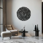 Surah Al-Asr Metal Wall Art - Timeless Islamic Calligraphy - KAF228 Peony Atelier