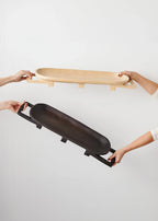 Swazi Long Wooden Serving Tray Kanju Interiors