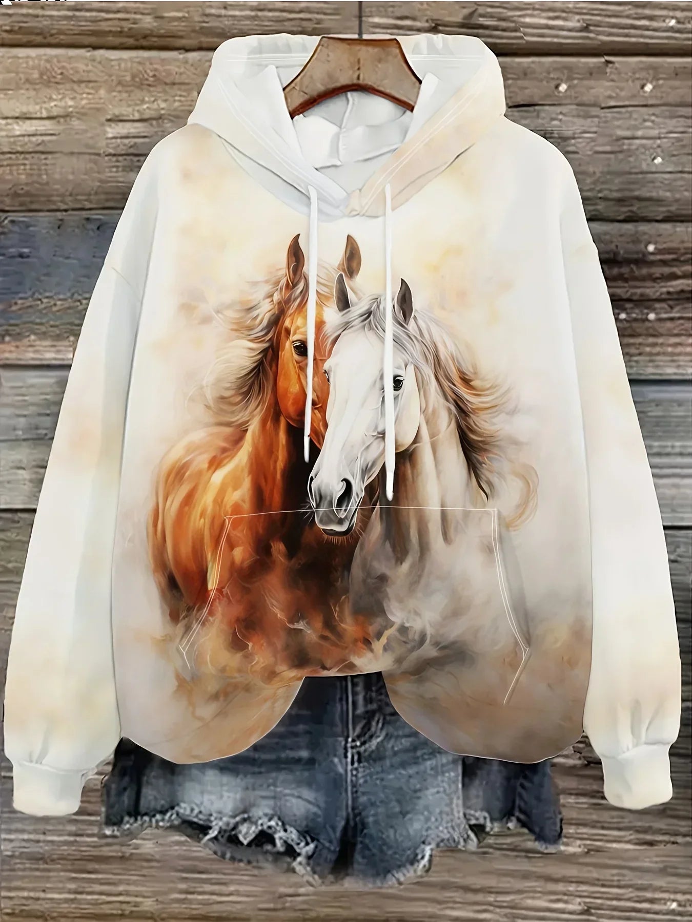 Sweatshirt - Casual Cotton Crew Neck