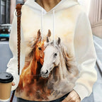 Sweatshirt - Casual Cotton Crew Neck