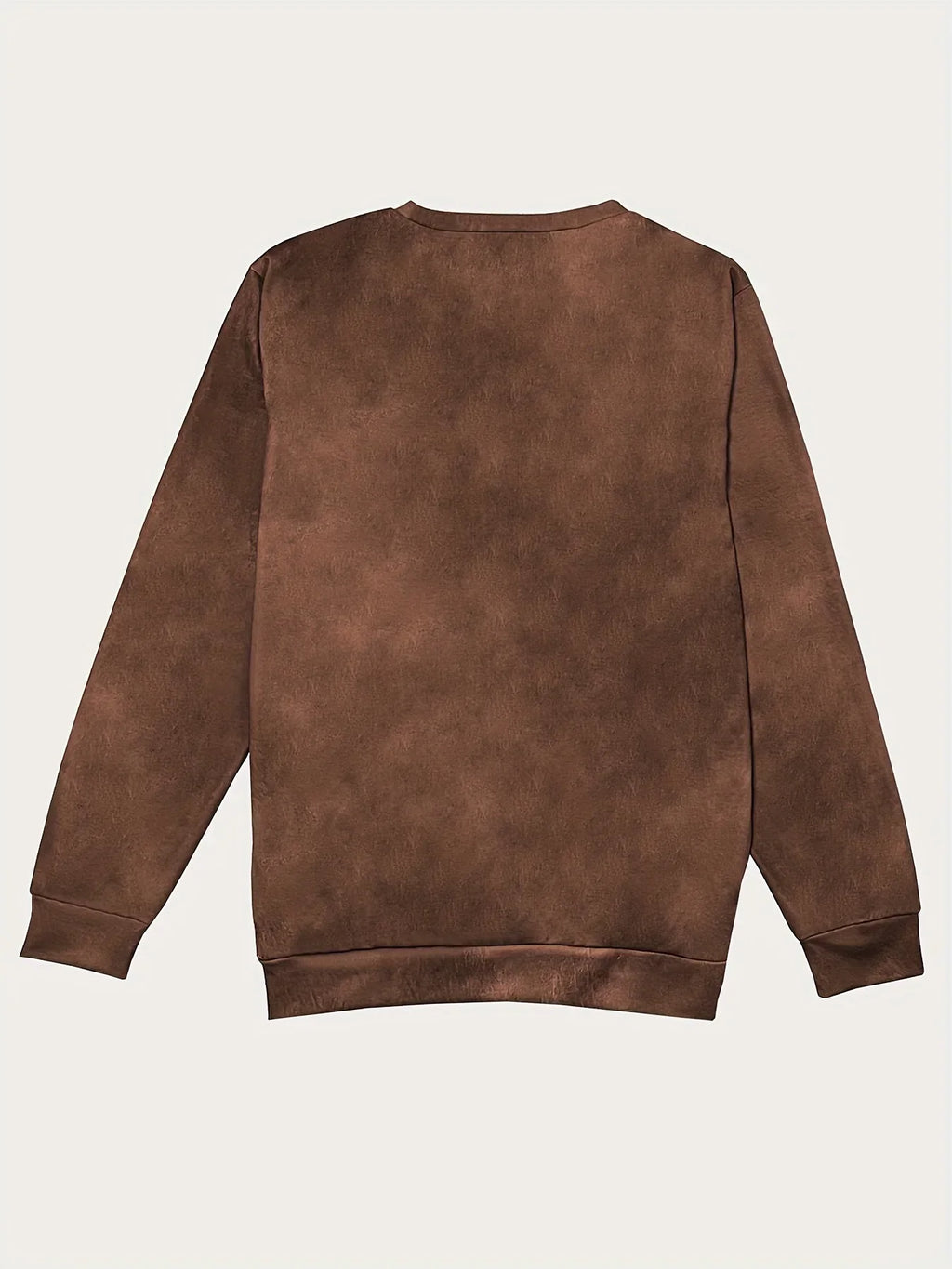 Sweatshirt - Crew Neck Cotton Long Sleeve