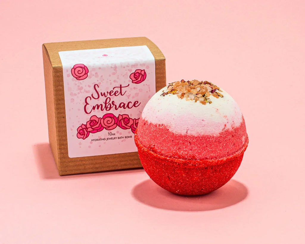 Sweet Embrace 10oz Jewelry Bath Bomb JewelScent