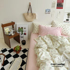 Sweet Floral Bedding Set / Blue Yellow Ever Lasting