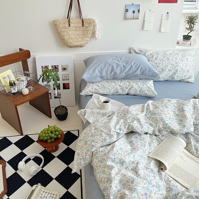 Sweet Floral Bedding Set / Cream Ever Lasting