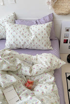 Sweet Floral Bedding Set / Cream Ever Lasting