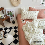 Sweet Floral Bedding Set / Purple Floral Ever Lasting