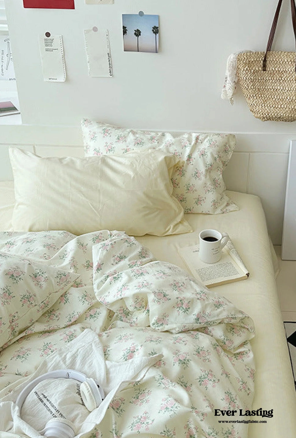 Sweet Floral Bedding Set / Purple Floral Ever Lasting