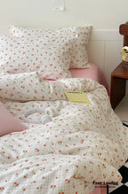 Sweet Floral Bedding Set / Purple Floral Ever Lasting
