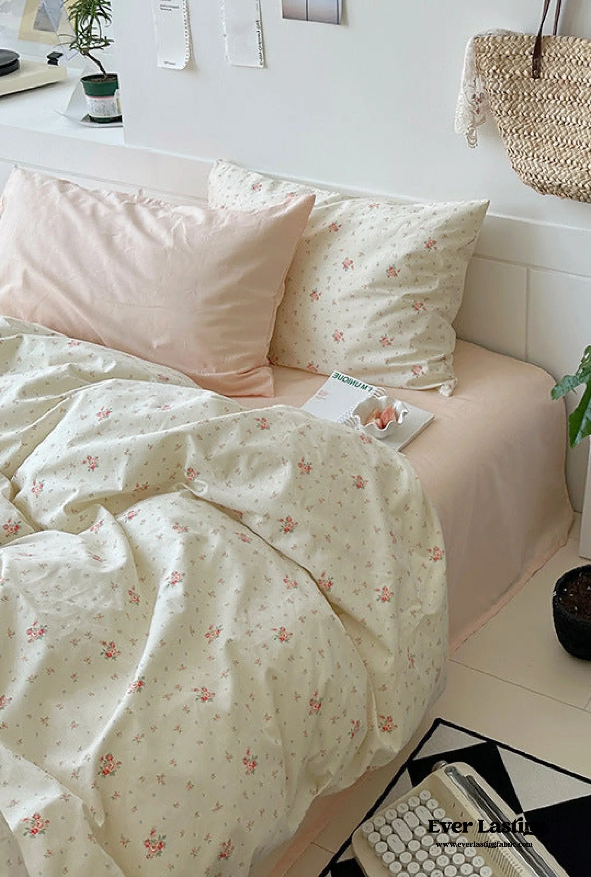 Sweet Floral Bedding Set / Purple Floral Ever Lasting