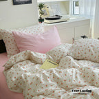Sweet Floral Bedding Set / Purple Floral Ever Lasting
