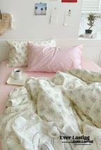Sweet Floral Bedding Set / Purple Floral Ever Lasting