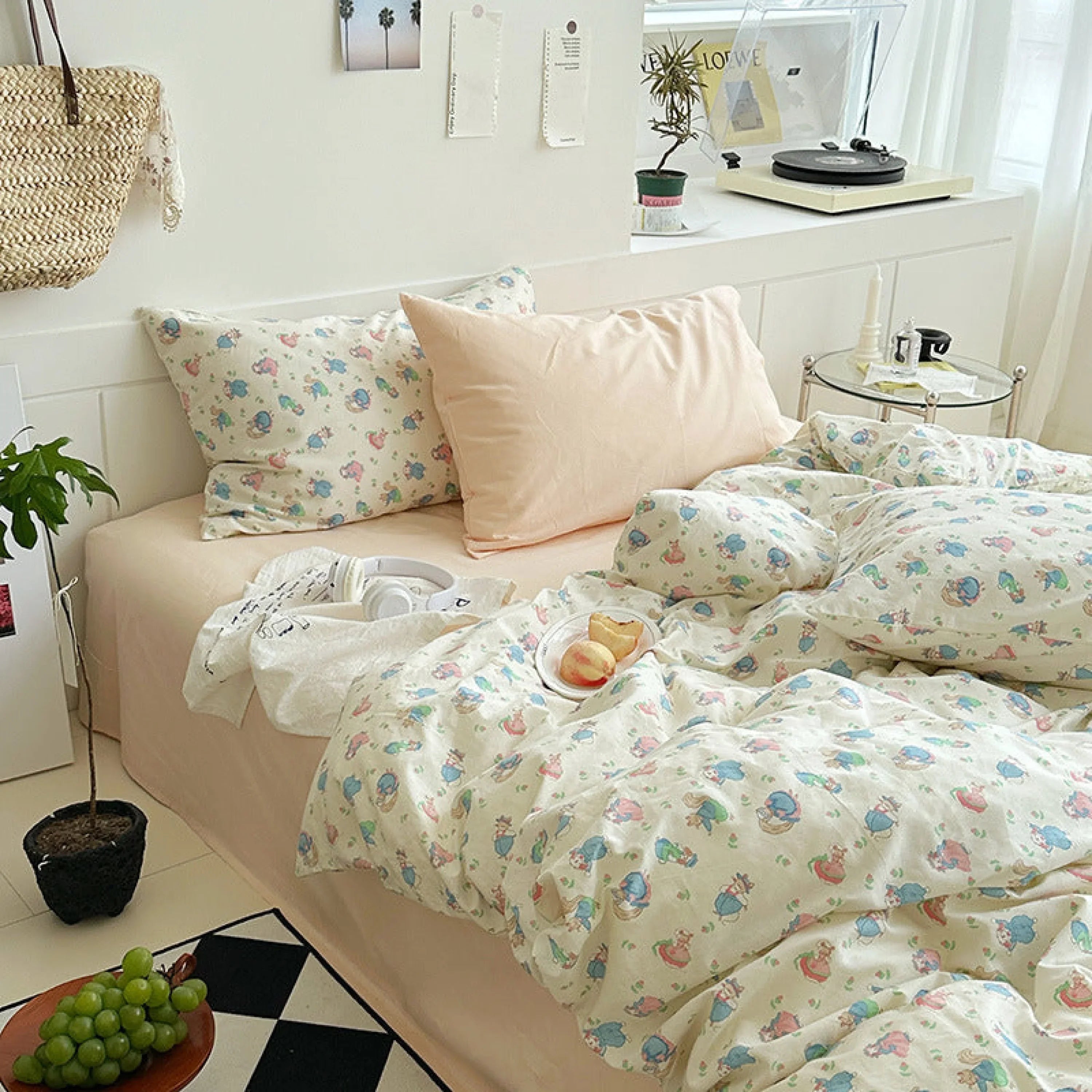 Sweet Floral Bedding Set / Purple Floral Ever Lasting