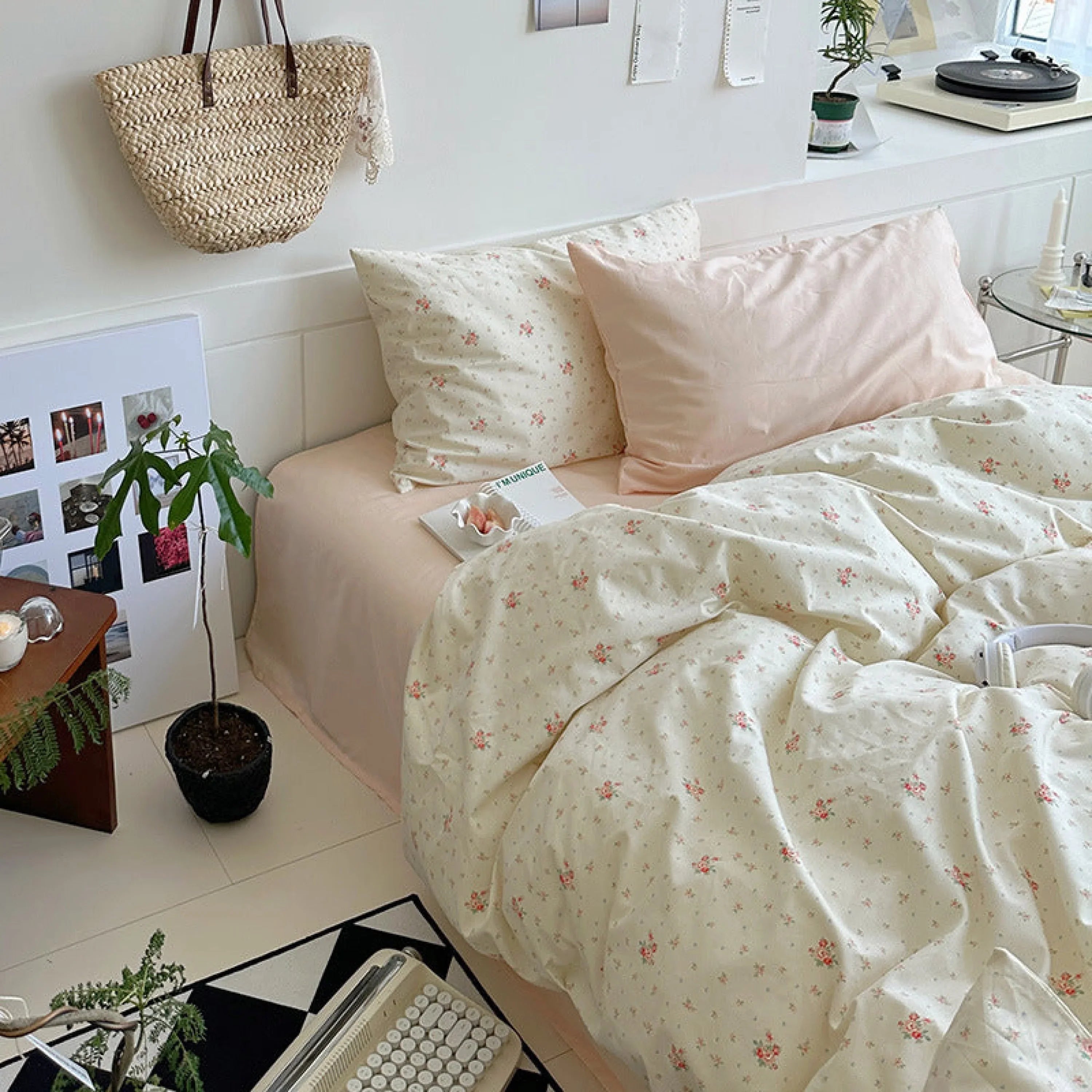 Sweet Floral Bedding Set / Purple Floral Ever Lasting