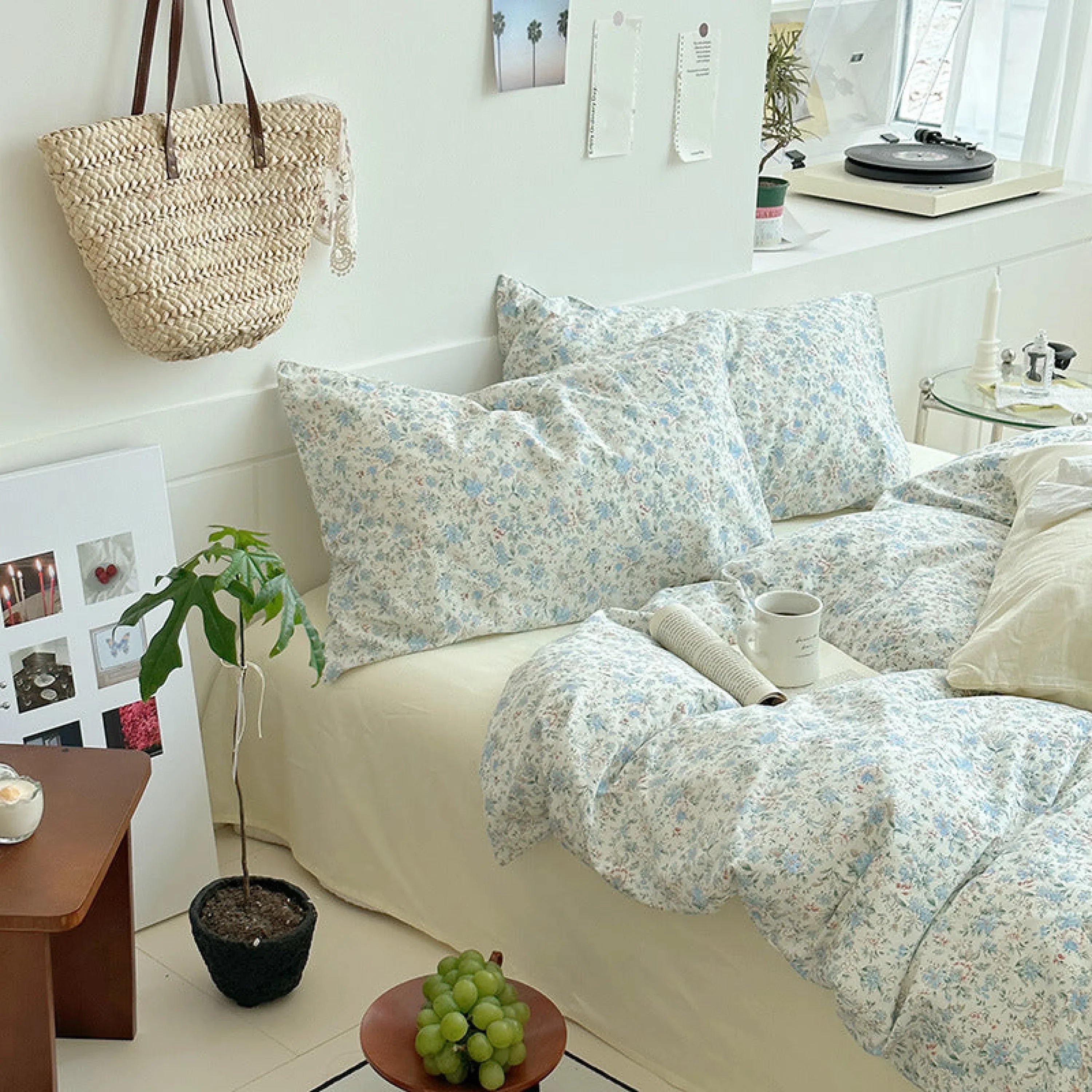 Sweet Floral Bedding Set / Purple Floral Ever Lasting