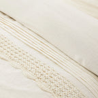 Tabitha Linen Duvet Cover Set Mélange Home