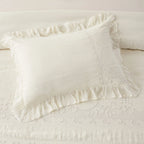 Tabitha Linen Duvet Cover Set Mélange Home