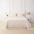 Tabitha Linen Duvet Cover Set Mélange Home